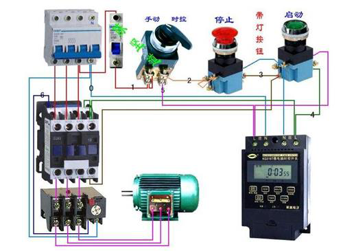 配電柜器件示意圖 配電柜器件示意圖